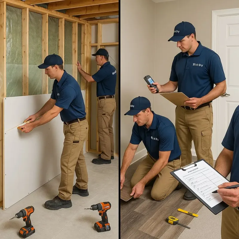 Repairs and Reconstruction process in Red Bay, AL
