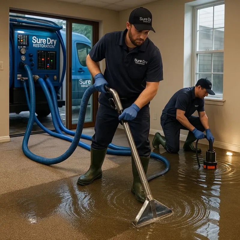 Water Extraction and Removal process in Red Bay, AL